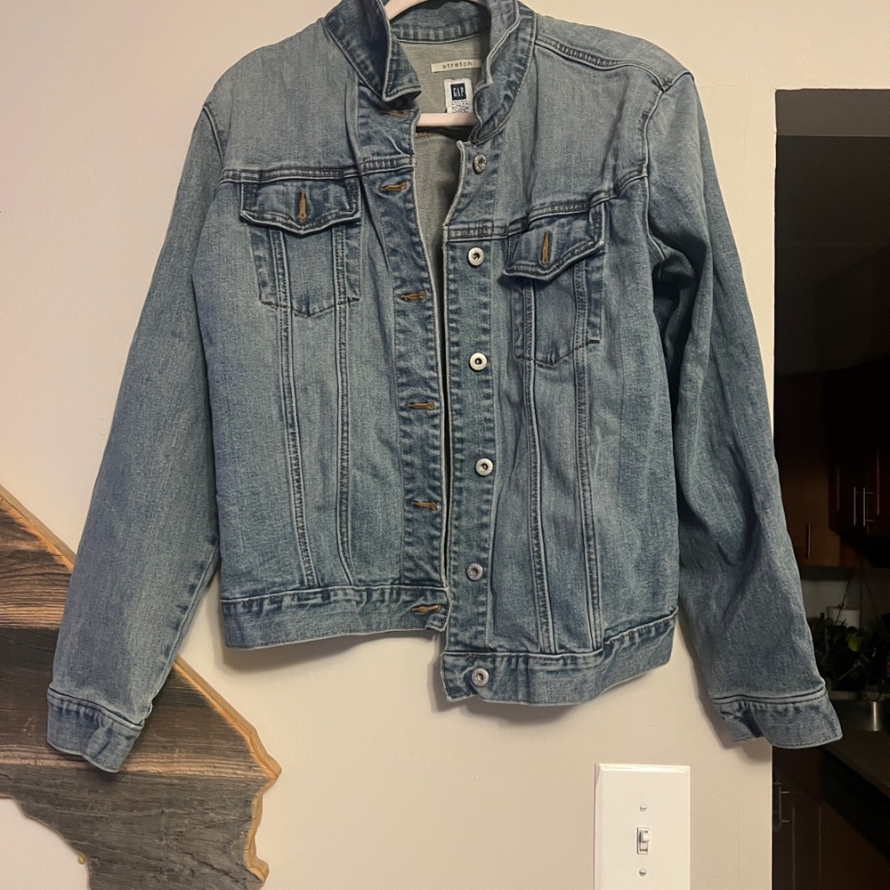 GAP Light Blue Denim Jacket for Women